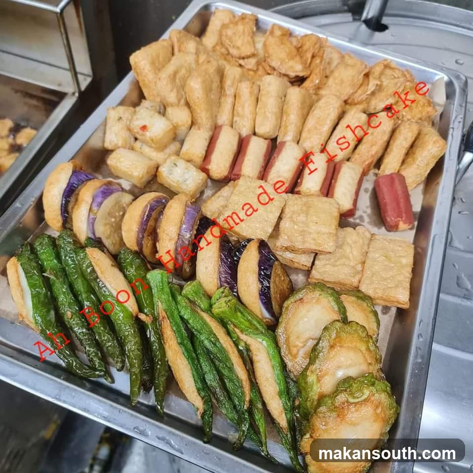 Assortment of Fried Food Items