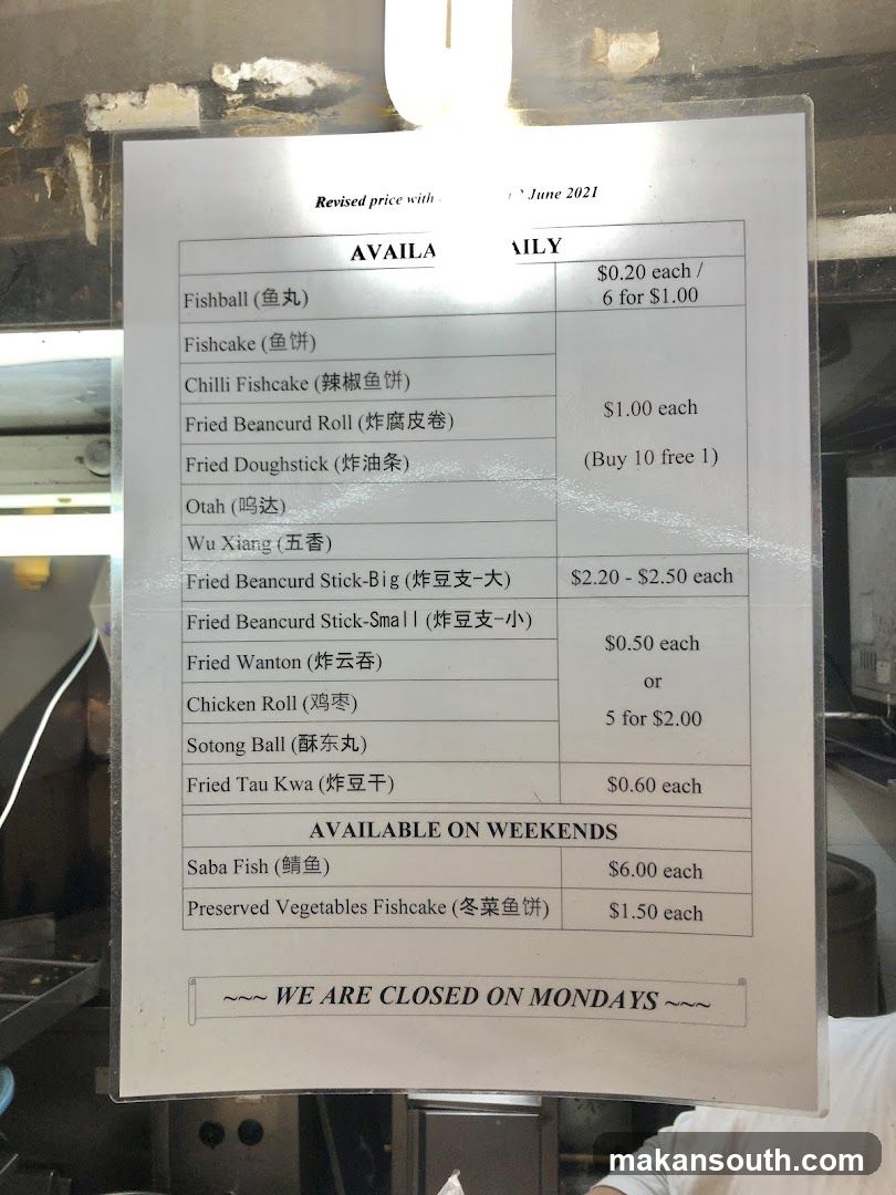 Revised Price List