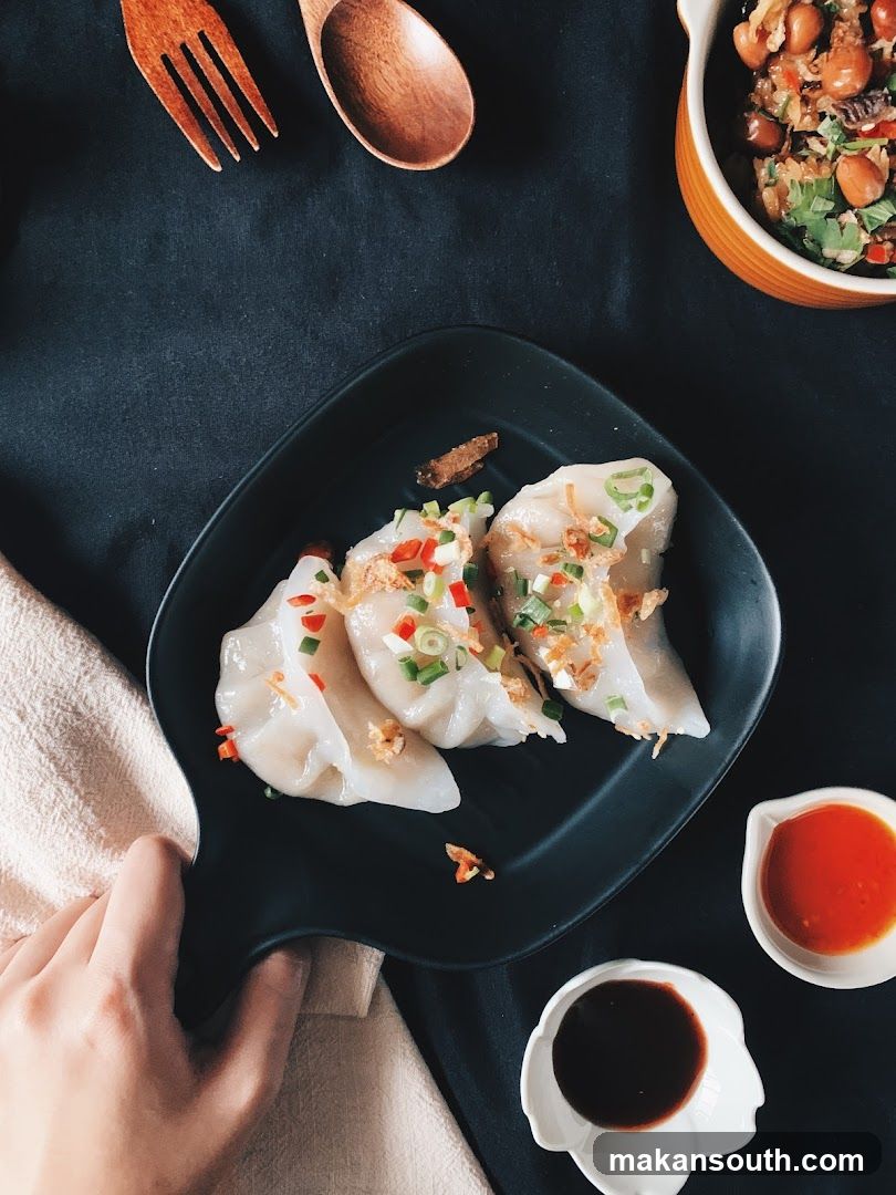 Dumplings with Dipping Sauces