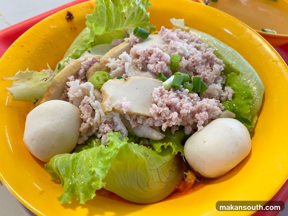 Minced Pork Noodles