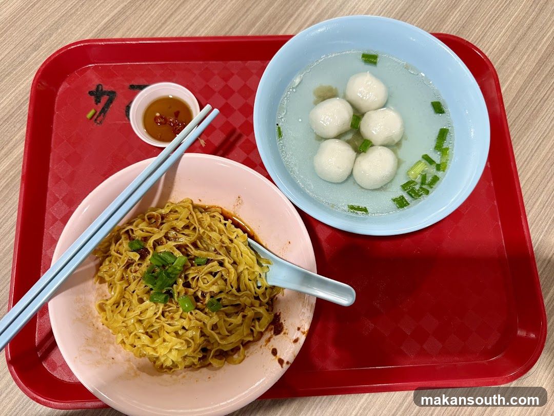Noodles and Fish Balls