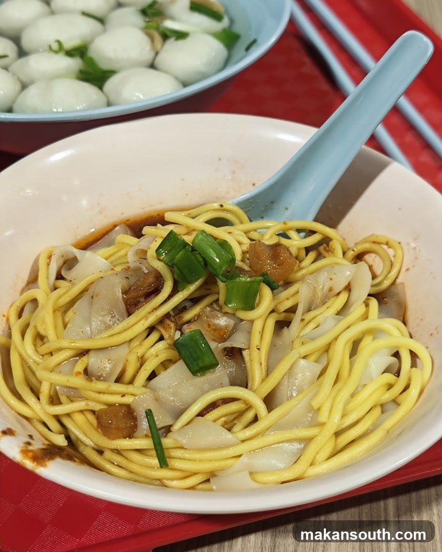 Noodles and Fish Balls