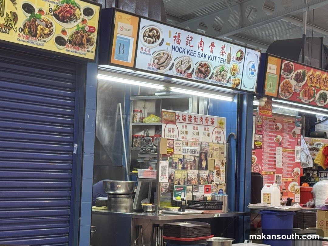Food Stall with Menu Boards