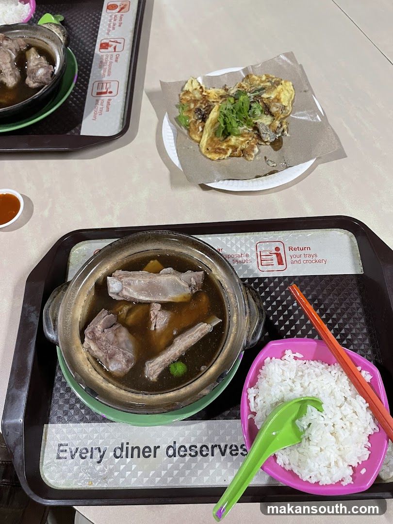 Bak Kut Teh and Oyster Omelette