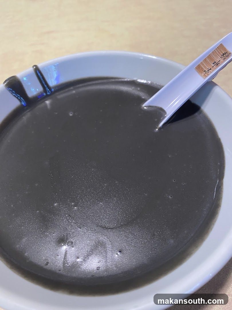Black Sesame Soup
