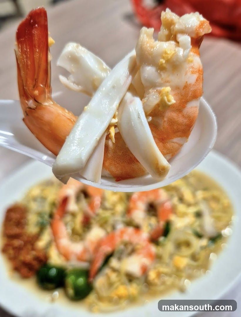Seafood Noodles