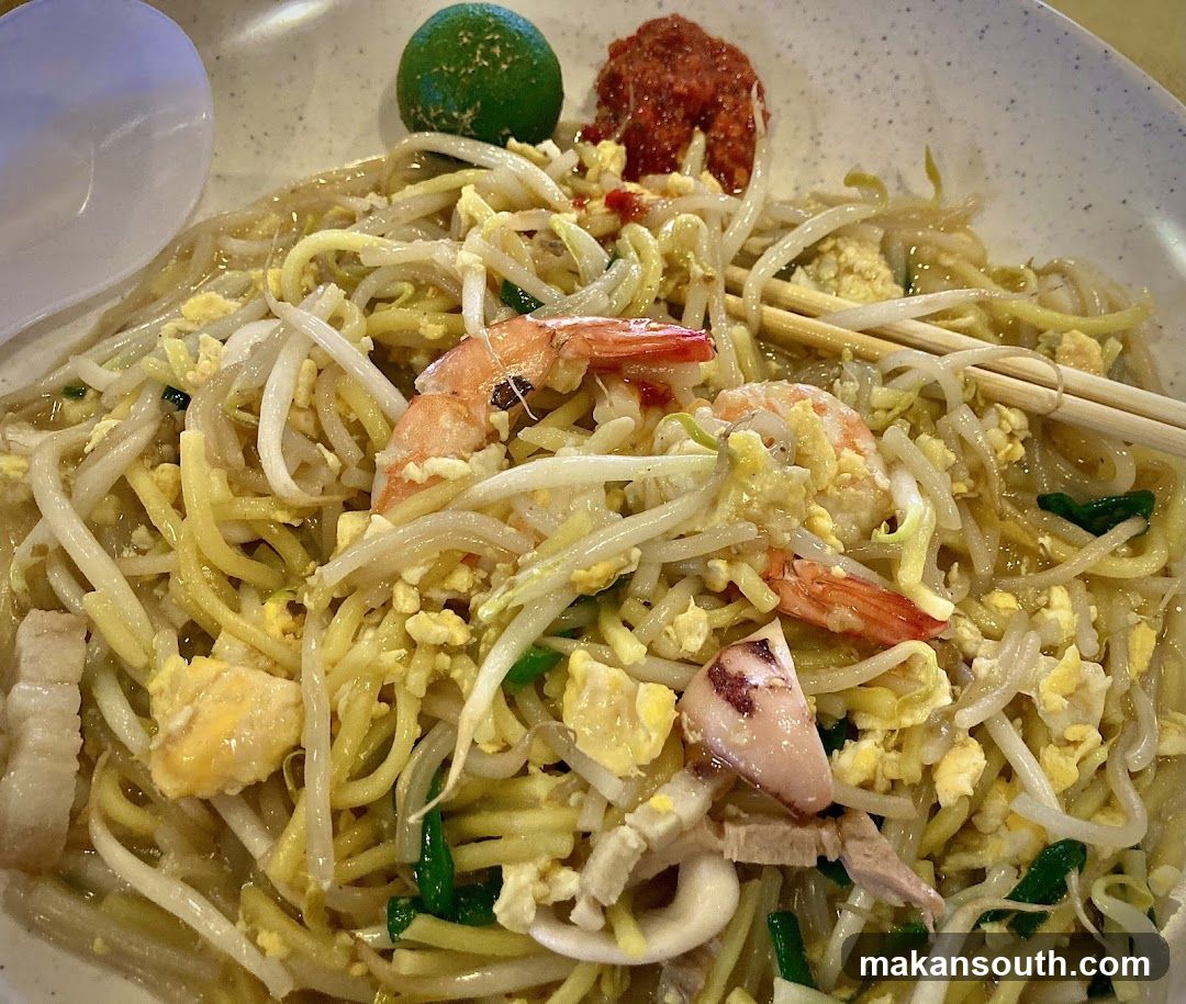 Noodles with Shrimp and Bean Sprouts