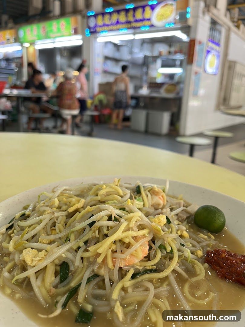 Noodles with Shrimp and Bean Sprouts