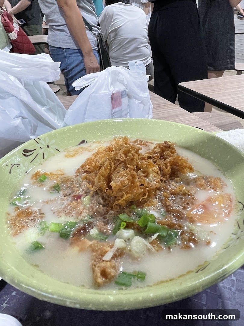 Bowl of Soup with Toppings