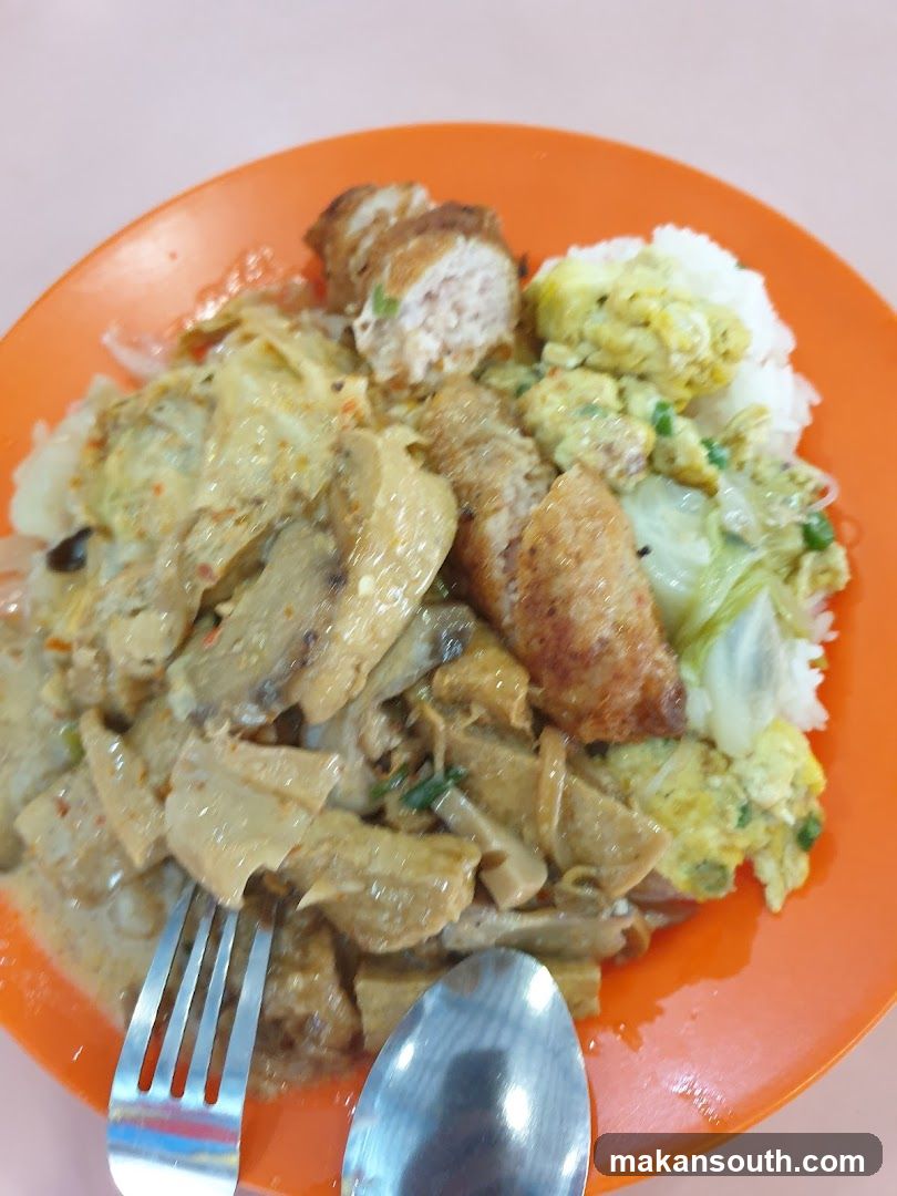 Plate of food
