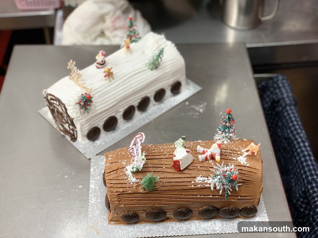 Christmas Log Cakes
