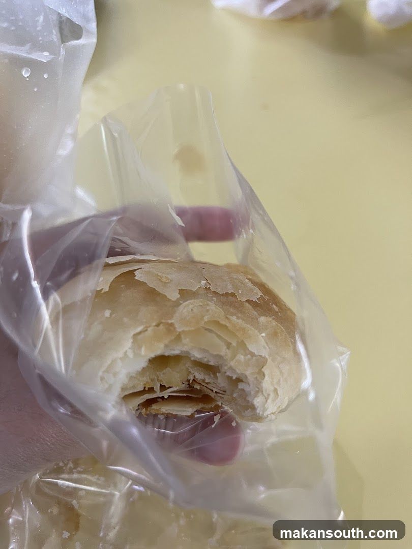 Pastry in Plastic Bag