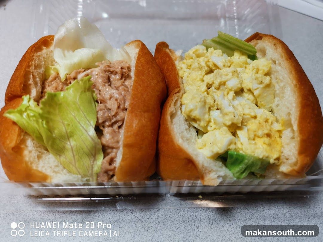 Tuna and Egg Salad Sandwiches
