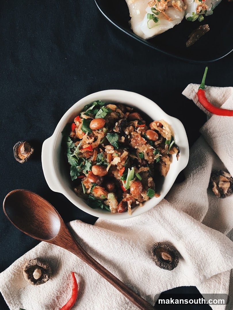 Savory Rice Dish with Peanuts and Herbs