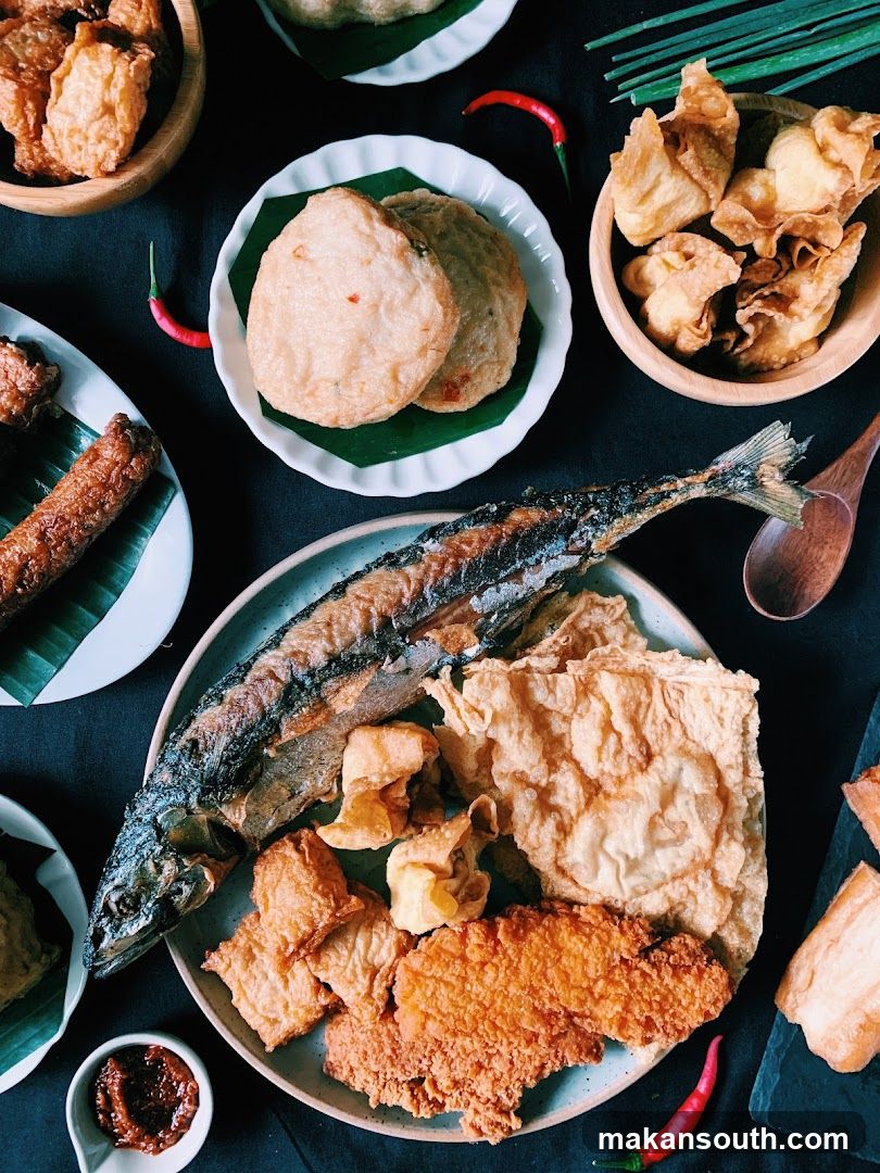 Assortment of Fried Foods