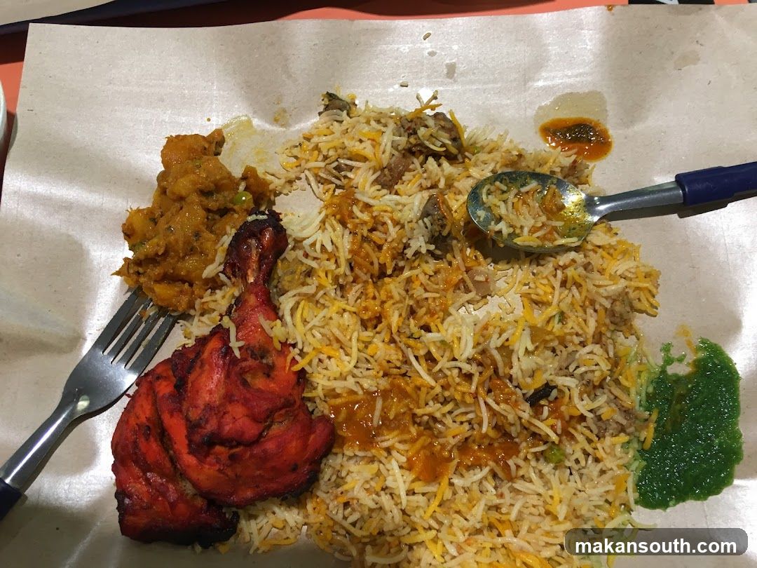 Chicken Biryani with Sides