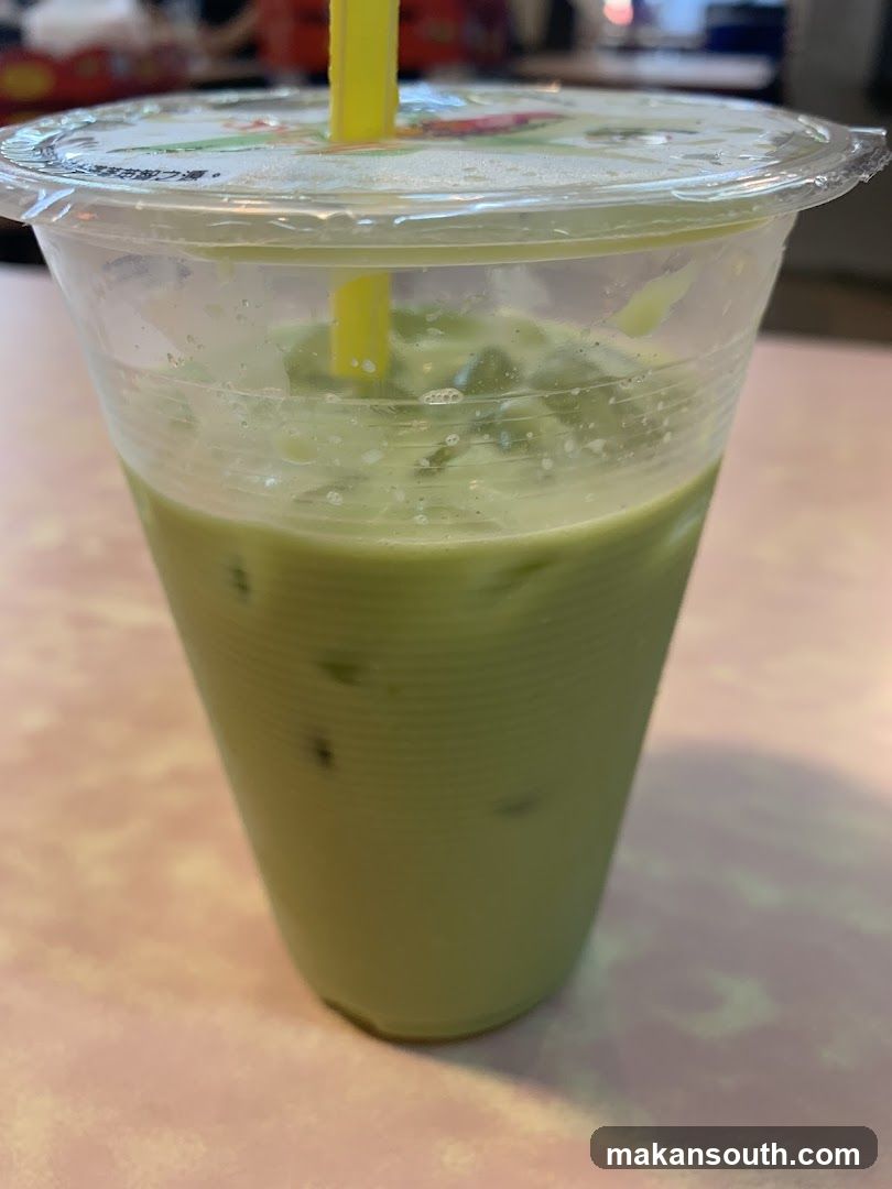 Iced Matcha Latte
