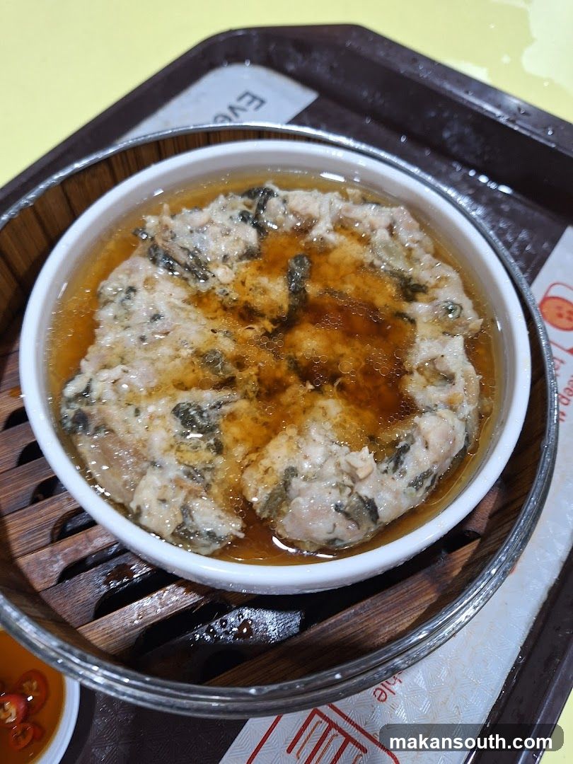 Steamed Minced Pork with Preserved Vegetables