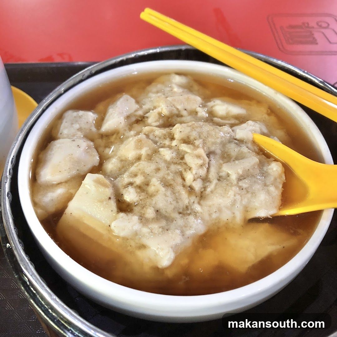 Steamed Tofu Dish