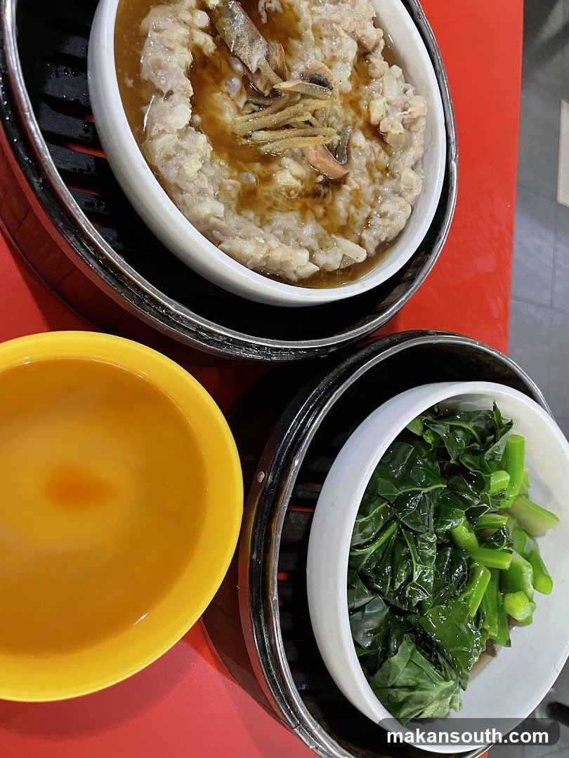 Steamed Pork and Greens