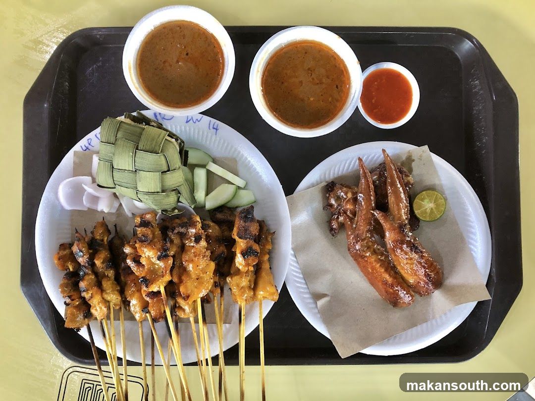 Satay and Chicken Wings