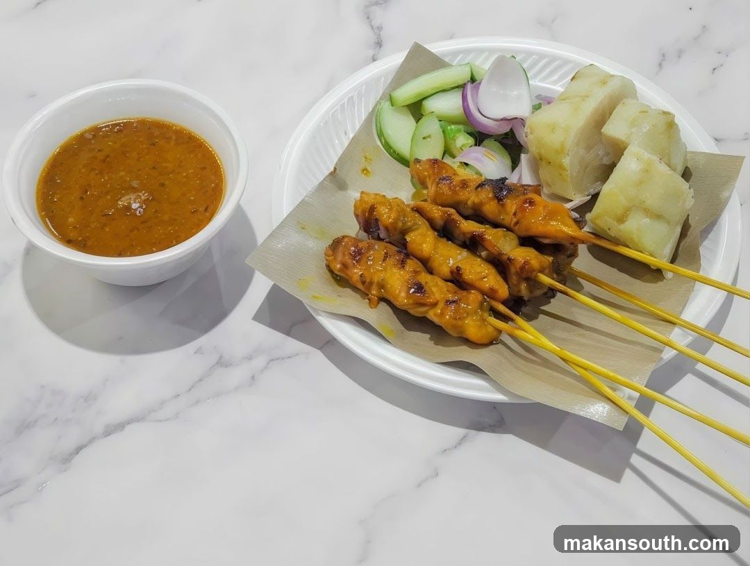 Chicken Satay with Peanut Sauce