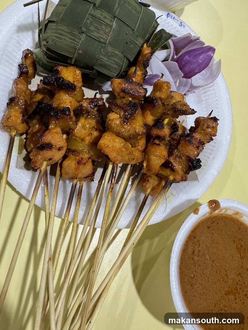 Chicken Satay with Peanut Sauce