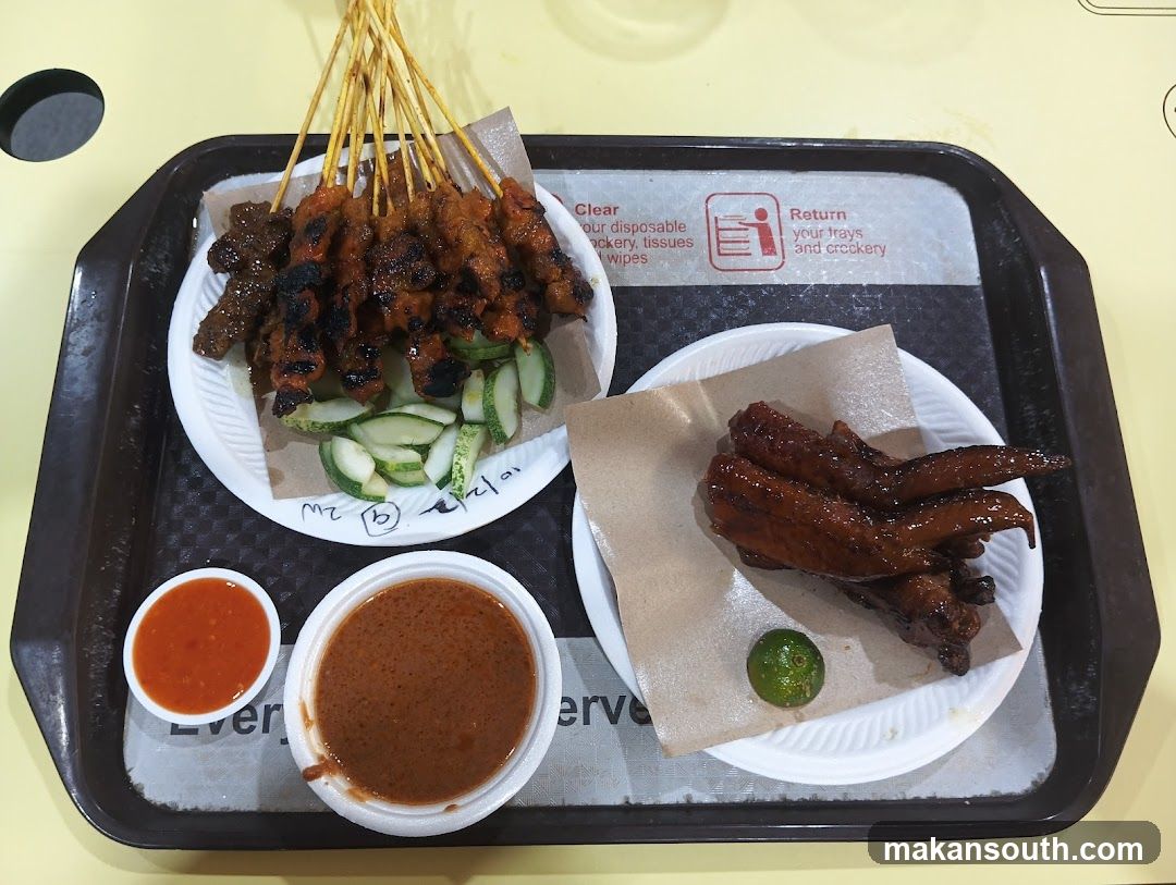 Satay and Chicken Wings
