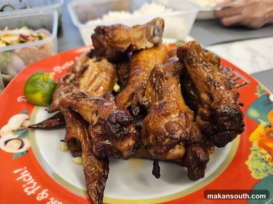 Plate of Chicken Wings