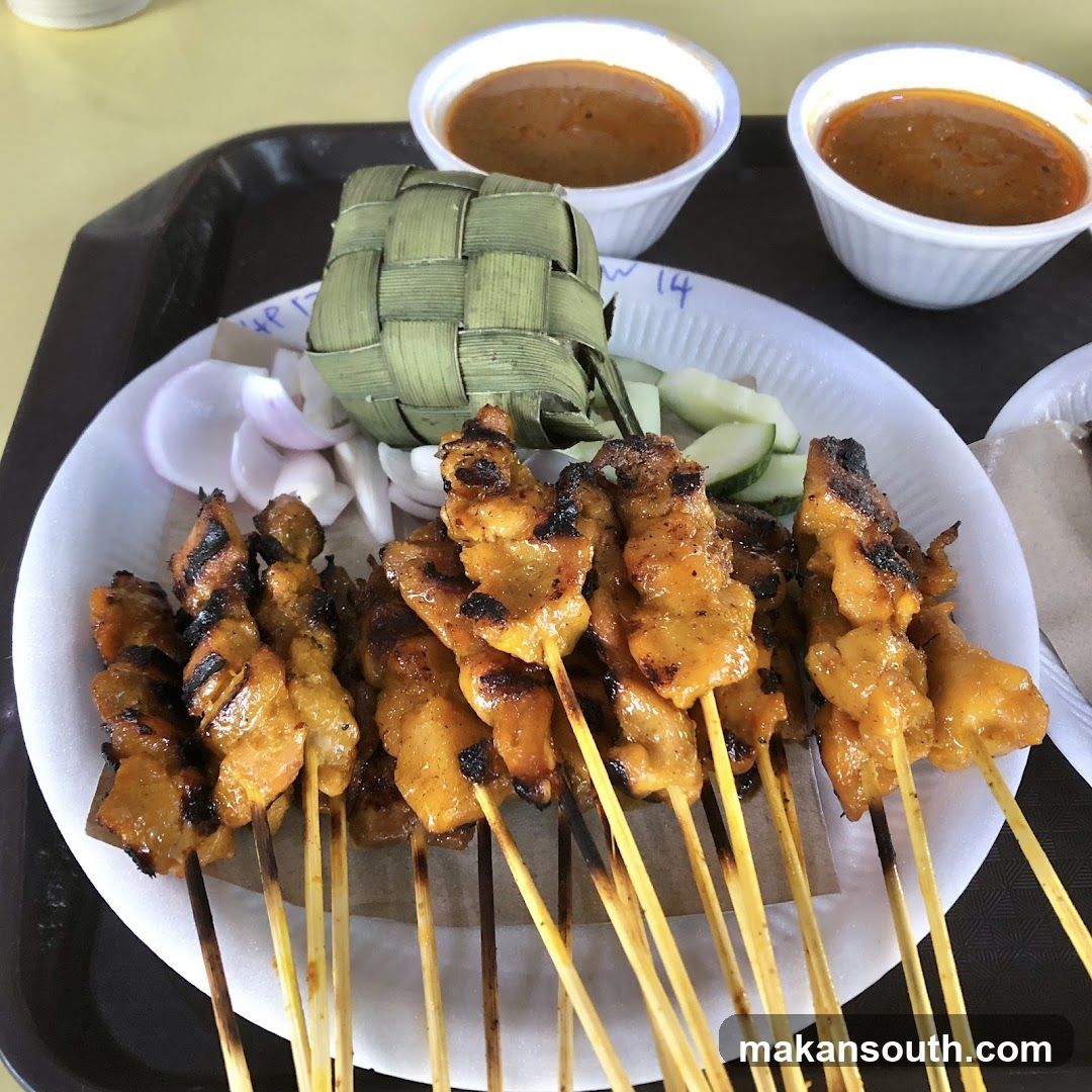 Chicken Satay with Peanut Sauce