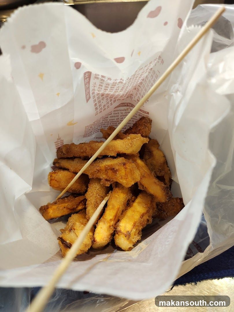 Fried Food Skewers