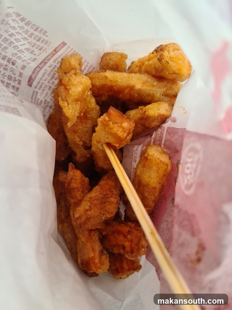 Fried Food in Bag