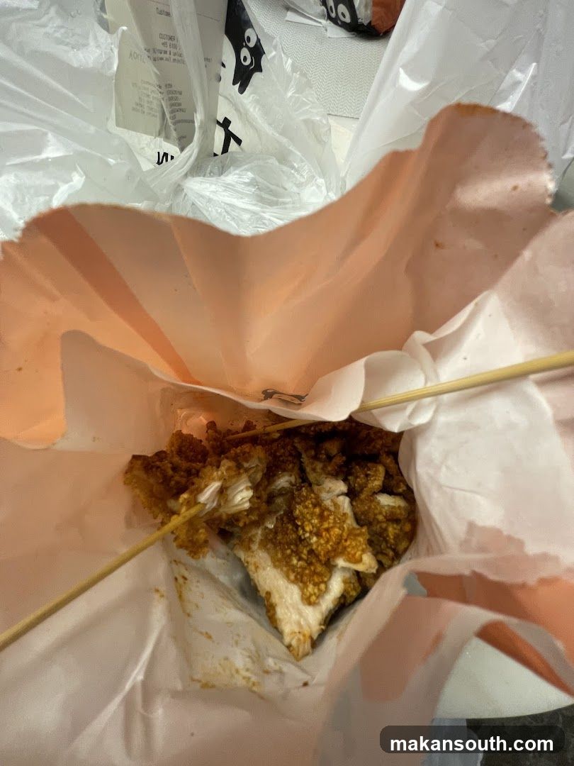 Fried Chicken Skewers