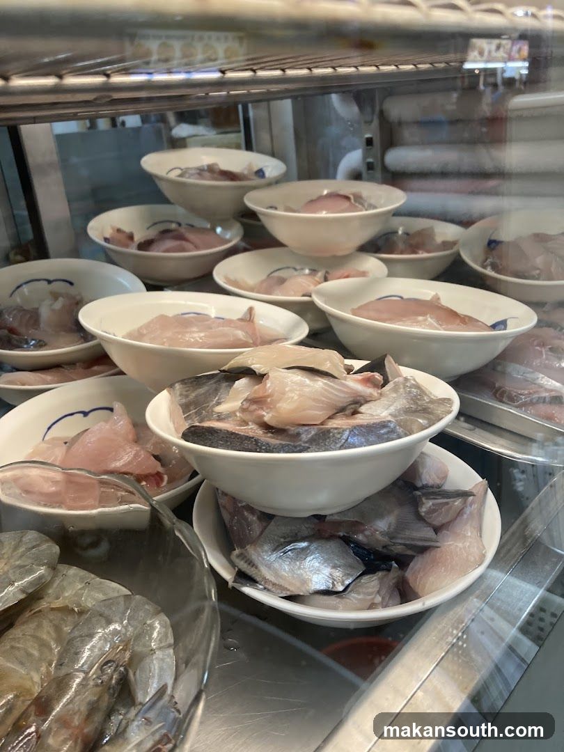 Fresh Seafood Display