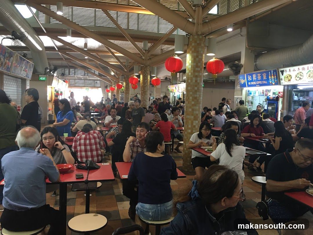 Busy Food Court