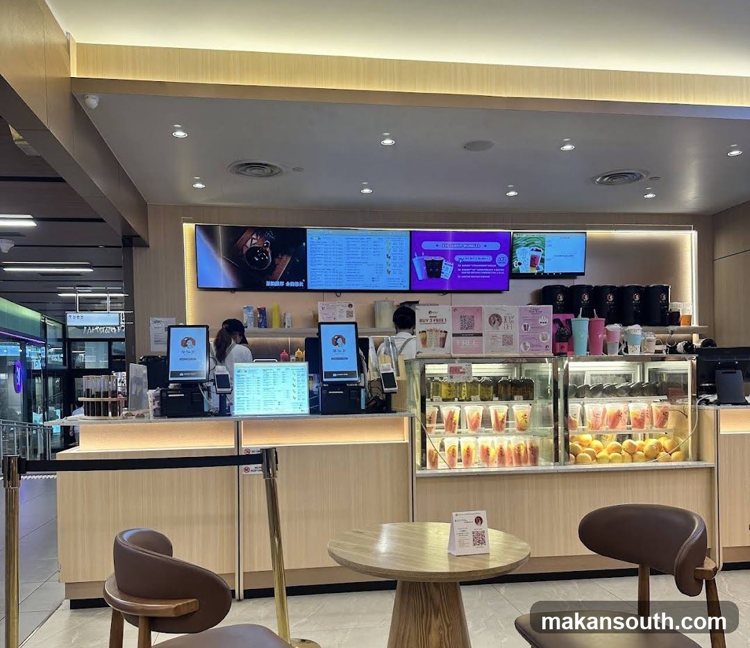 Bubble Tea Shop Counter