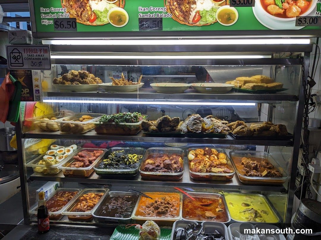 Food stall display