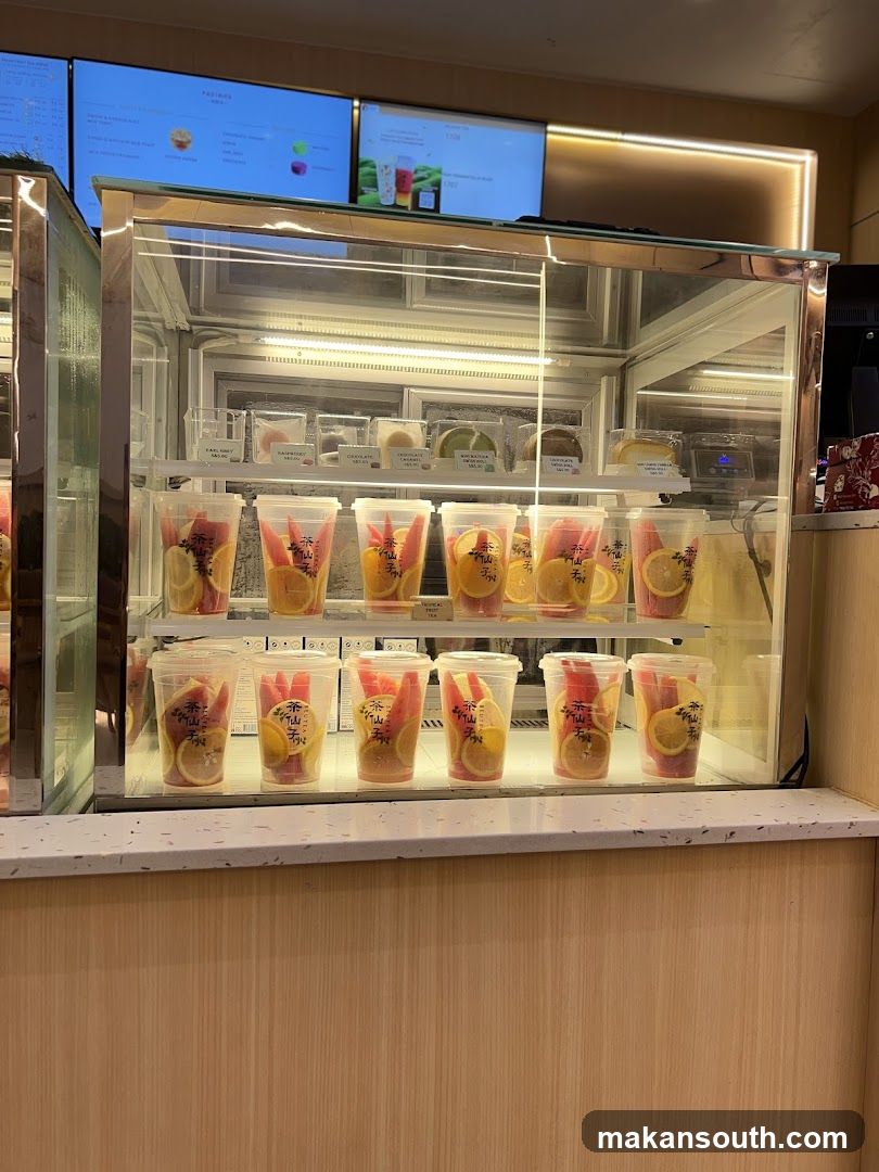 Desserts and Drinks Display