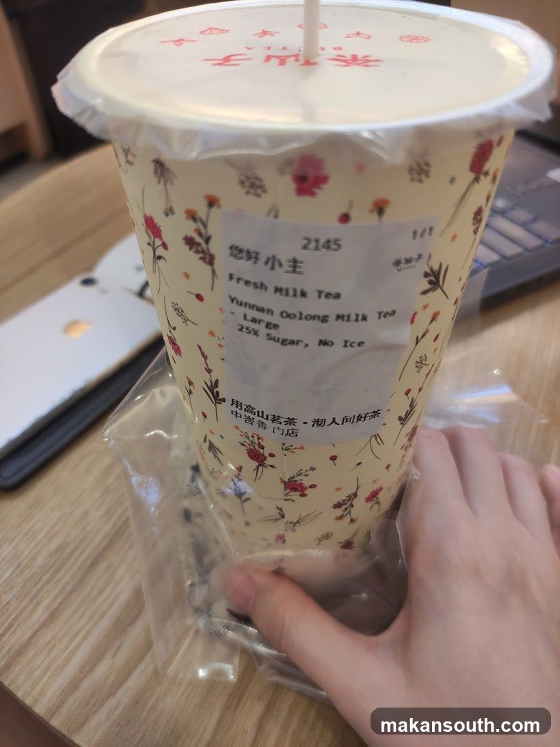 Milk Tea Cup
