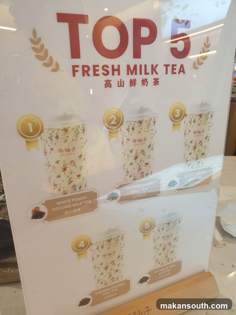 Top 5 Fresh Milk Tea
