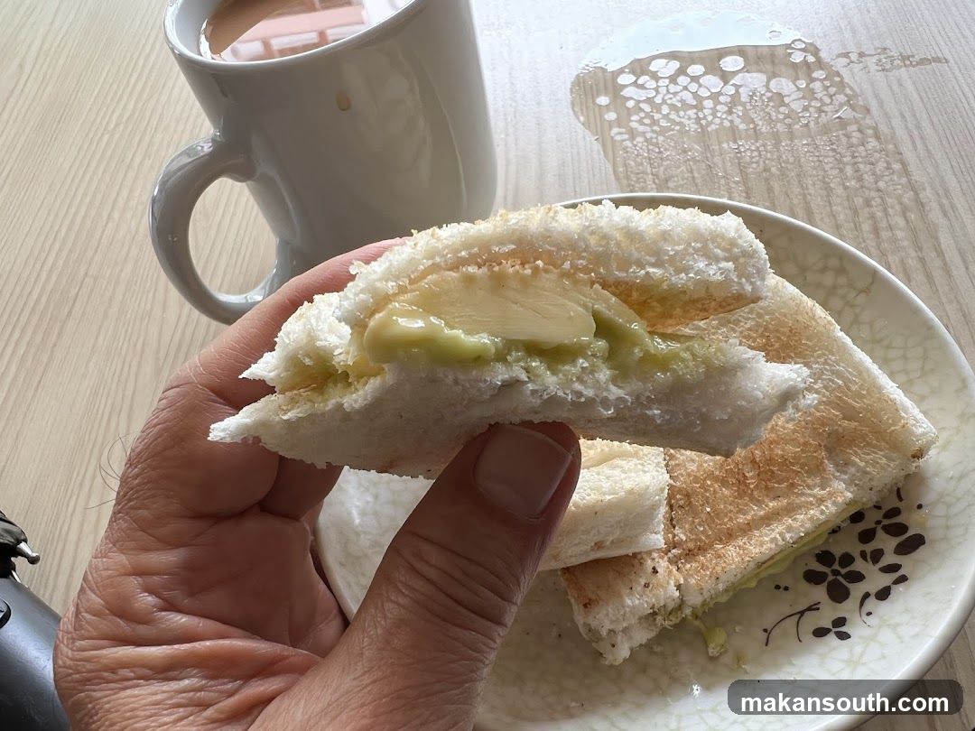 Toast with Kaya and Butter