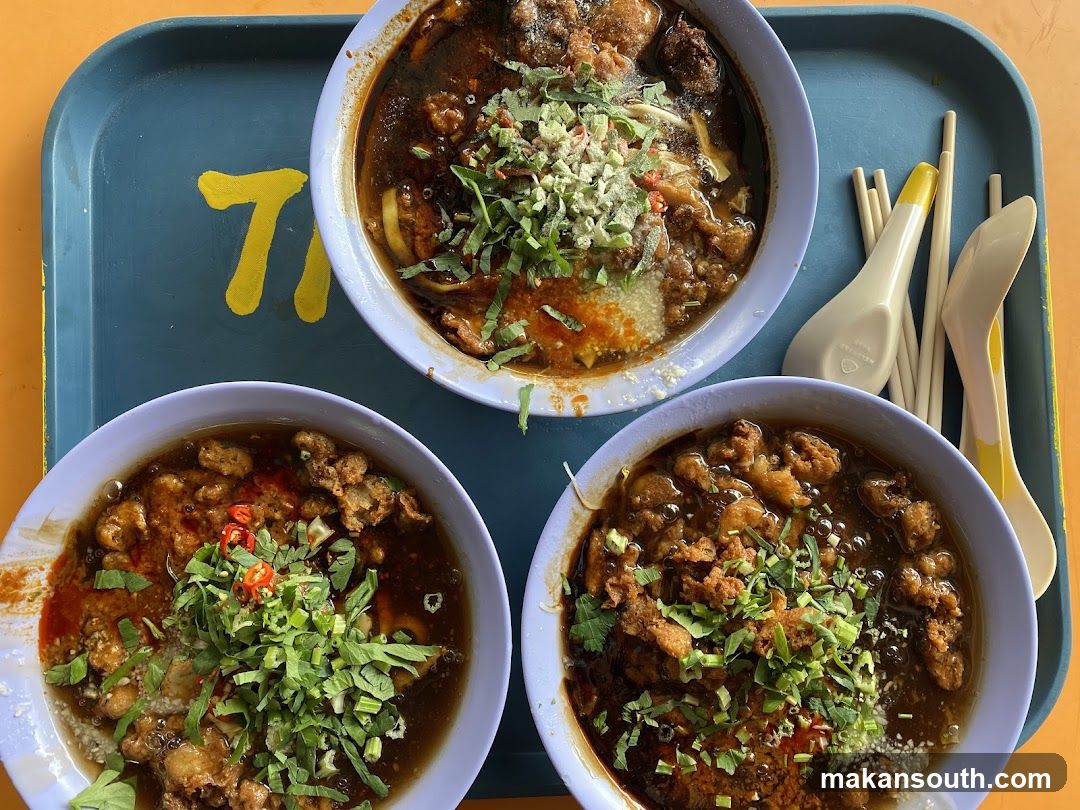Three Bowls of Noodles