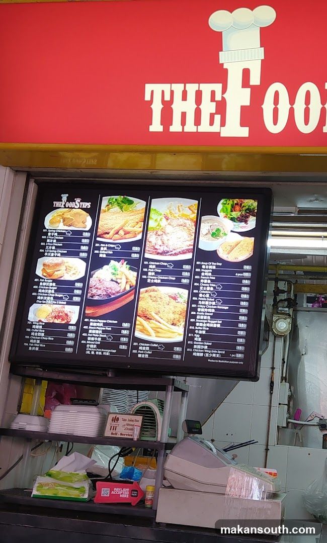 The Food Steps Menu