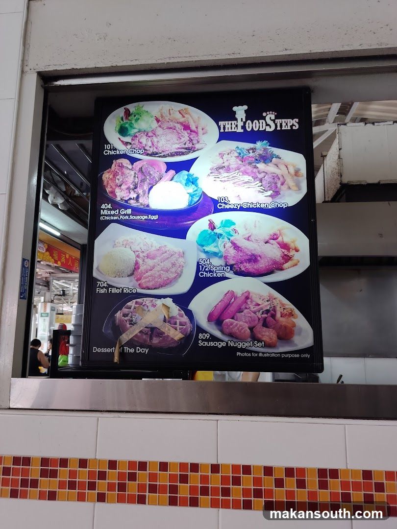THE FOODSTEPS Menu