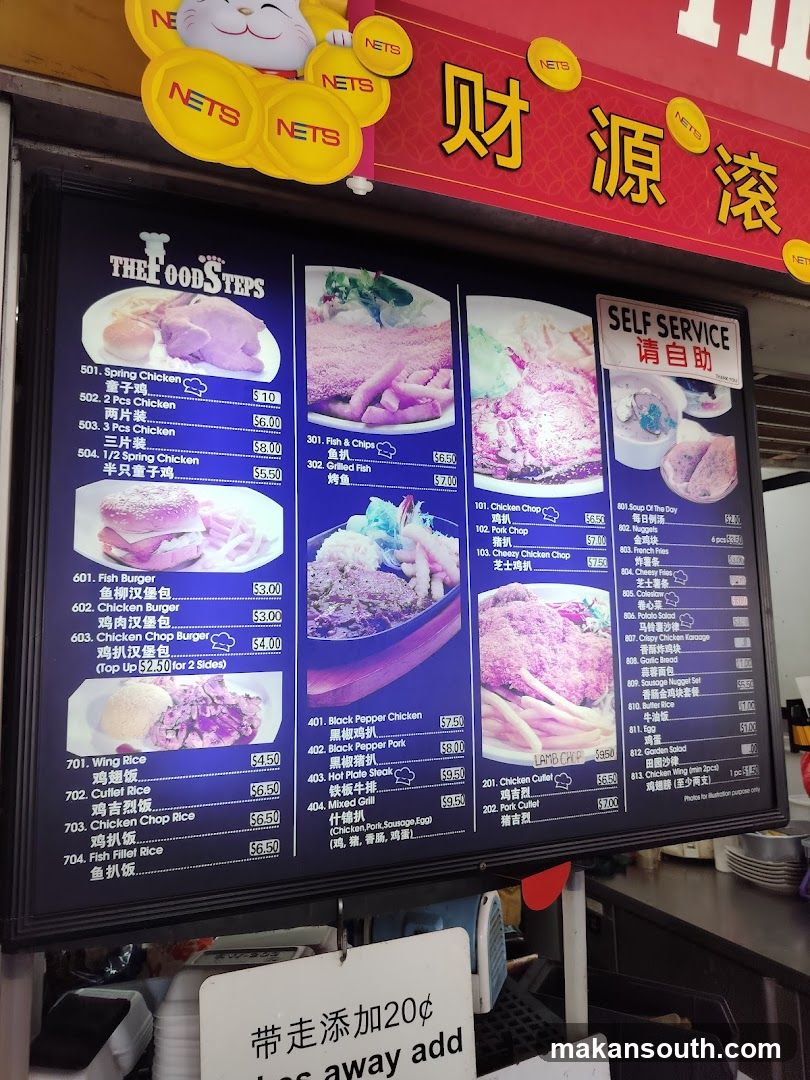 THE FOOD STEPS