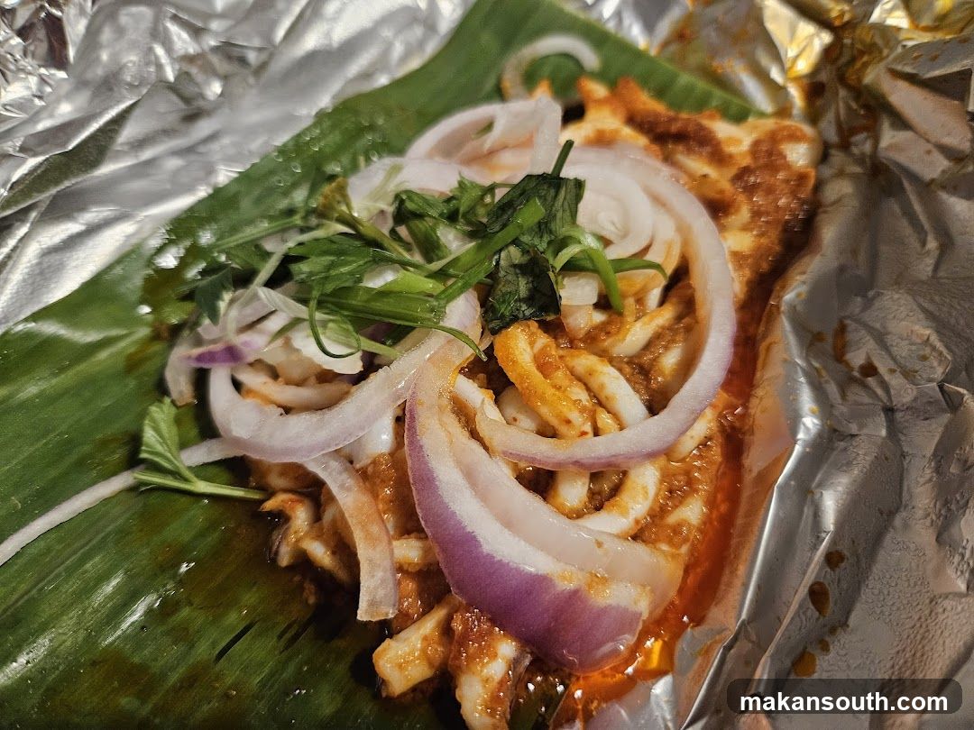 Spicy Squid Dish