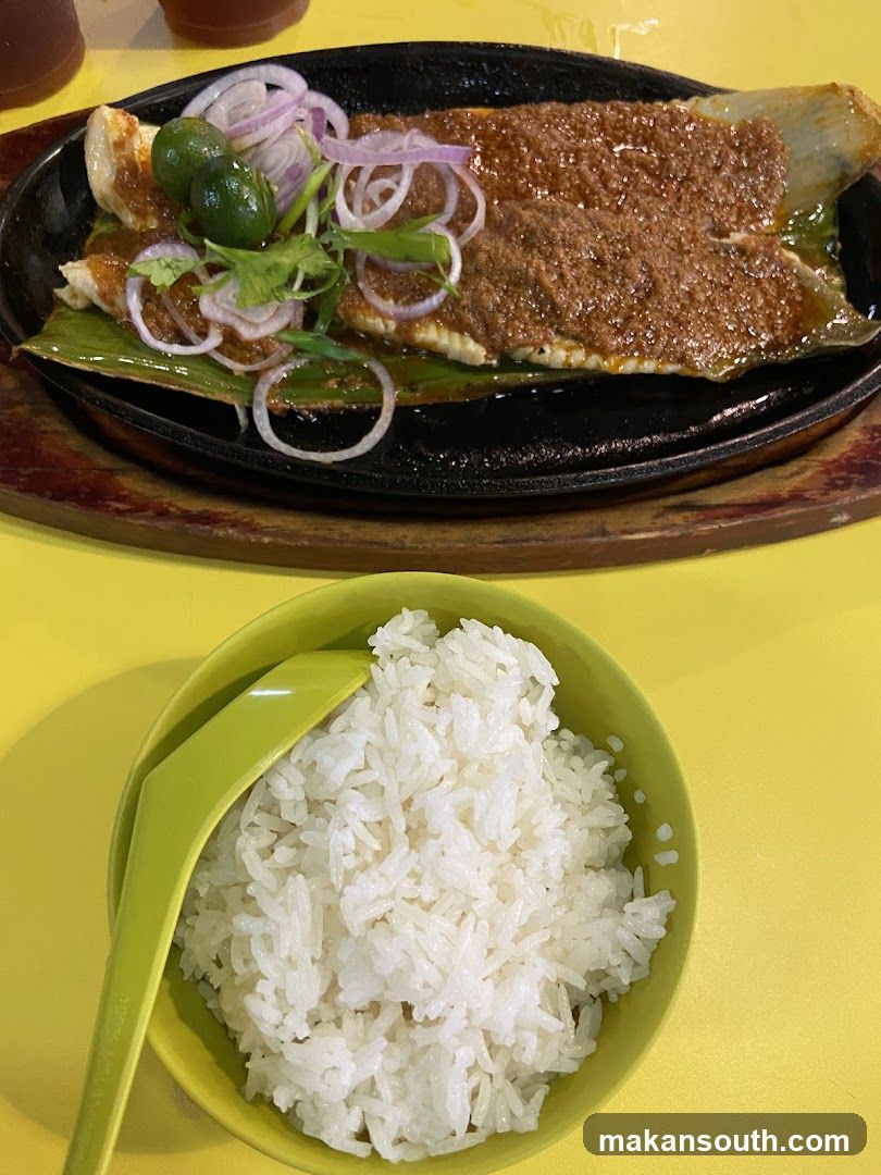 Sizzling Fish with Rice