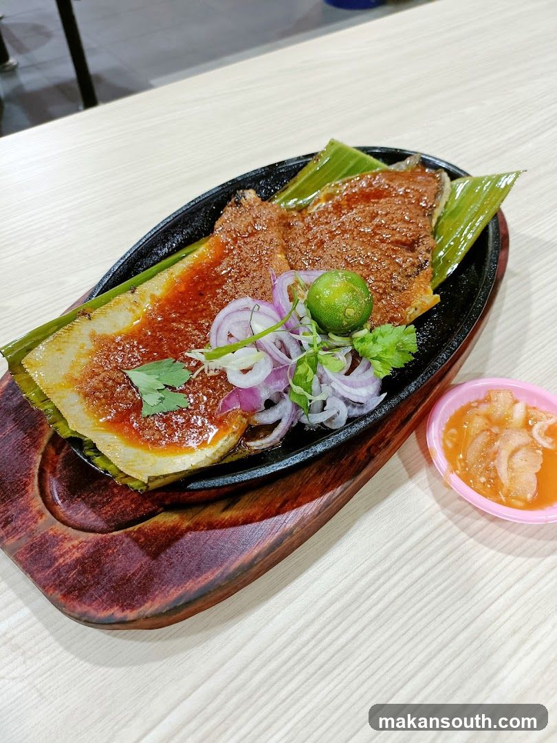 Grilled Fish with Sauce