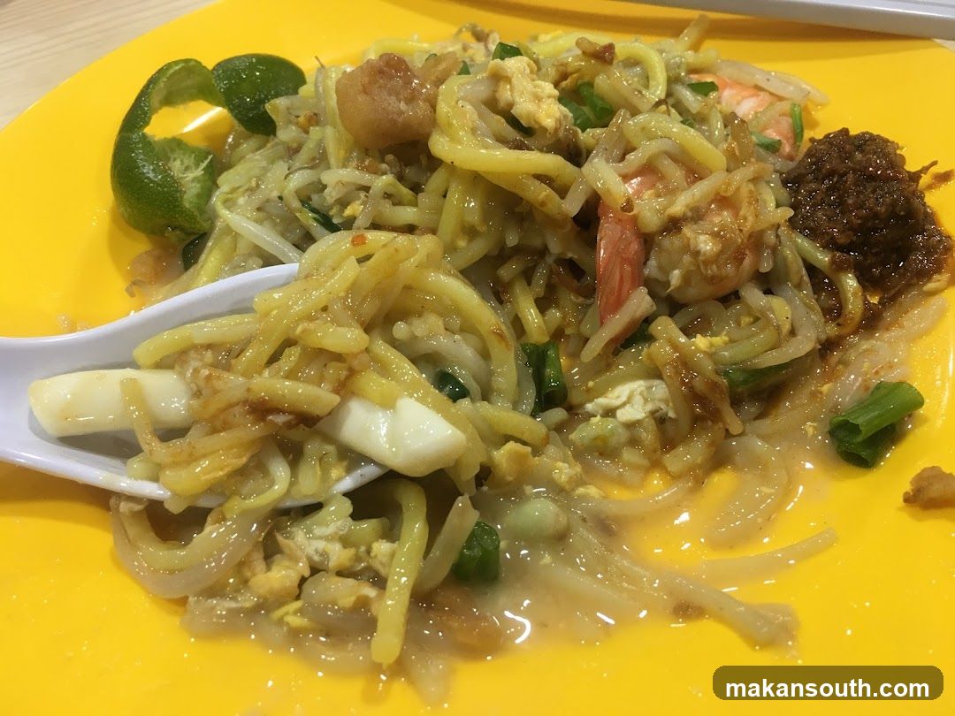Noodles with Shrimp and Lime