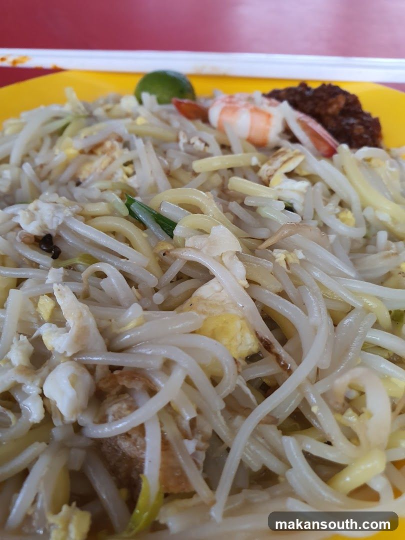 Stir-fried Noodles with Shrimp